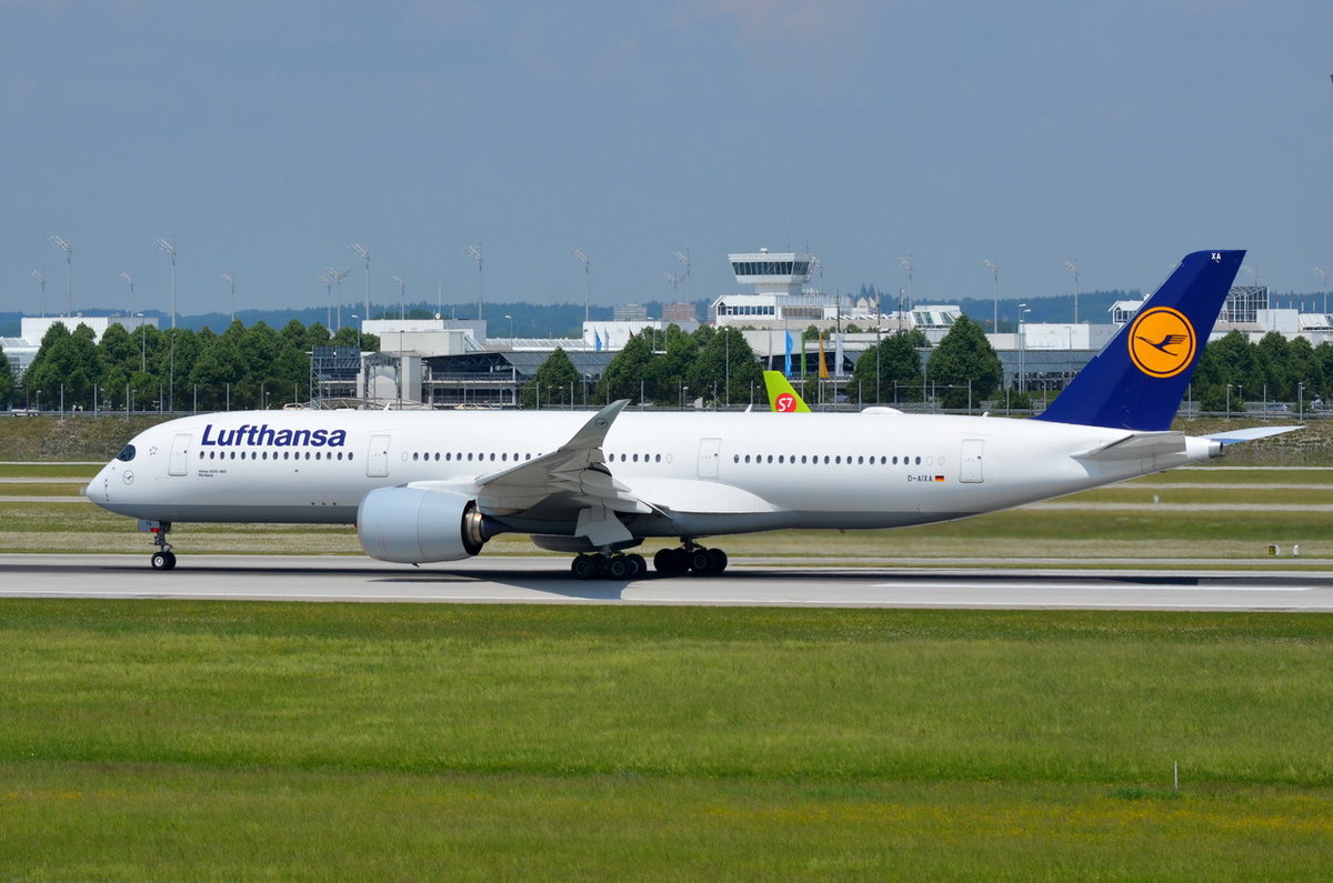 D-AIXA Lufthansa Airbus A350-941  Nürnberg   , MUC , 03.06.2017