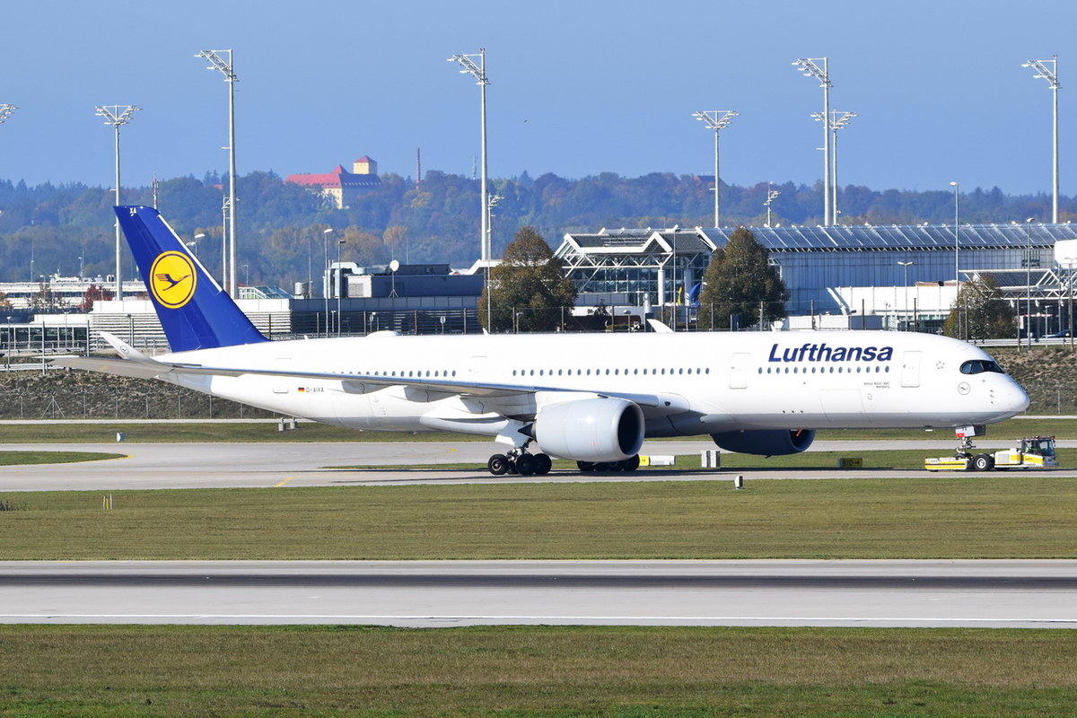 D-AIXA Lufthansa Airbus A350-941  Nürnberg  , MUC , 13.10.2018
