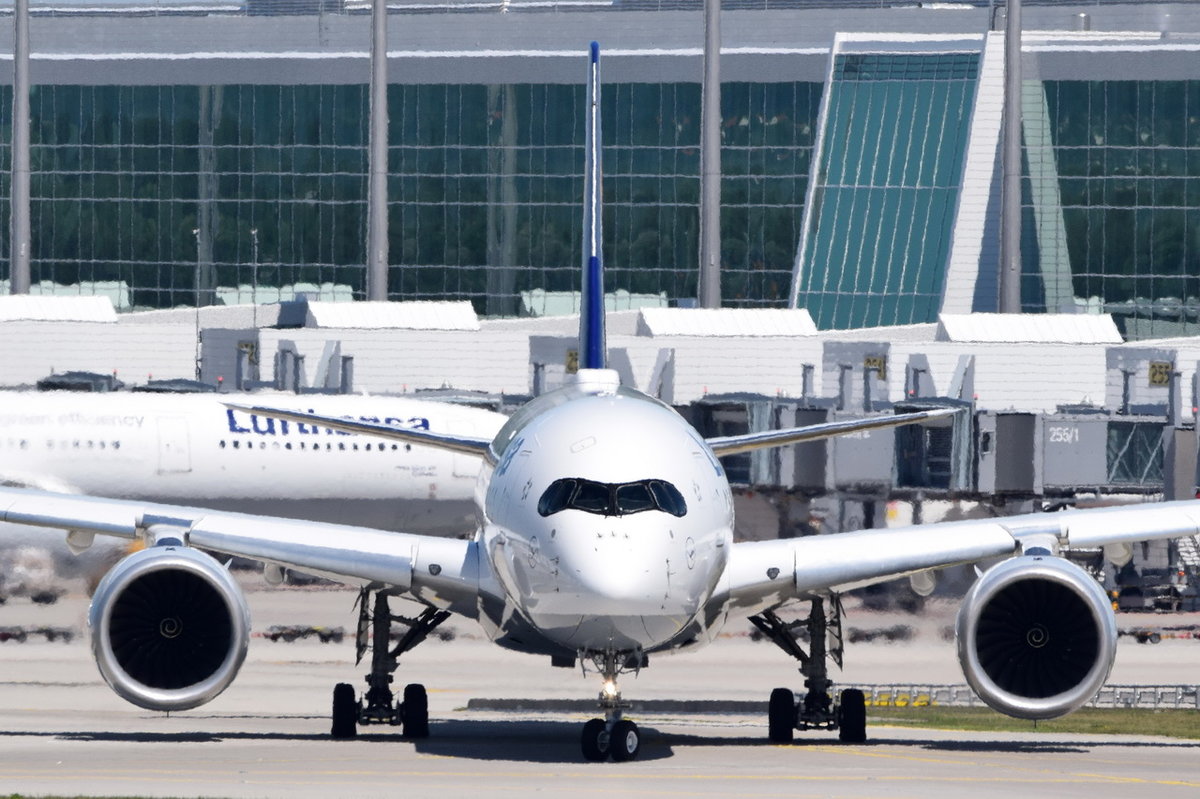 D-AIXC Lufthansa Airbus A350-941  Saarbrücken   , MUC , 19.06.2017