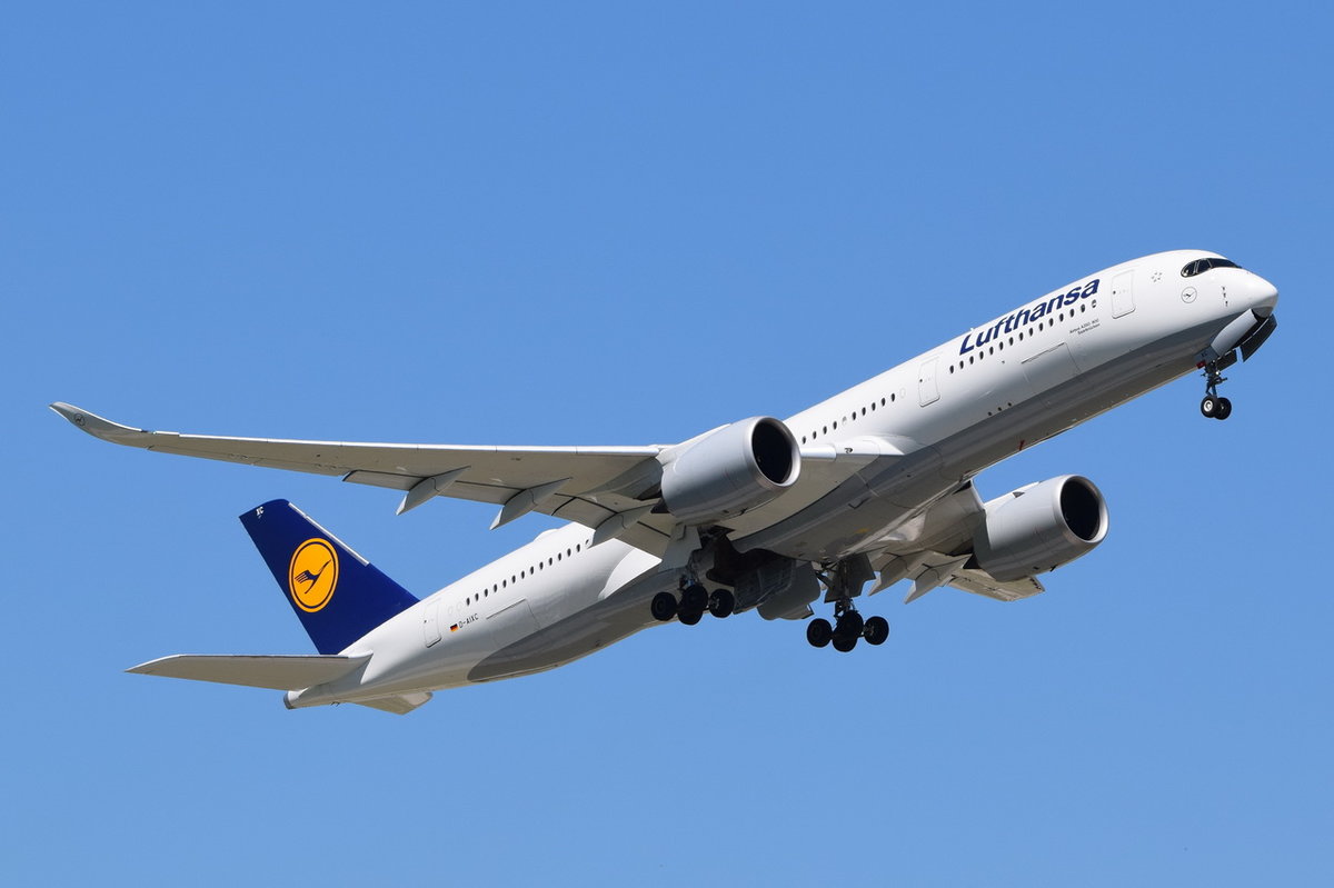 D-AIXC Lufthansa Airbus A350-941  Saarbrücken   , MUC , 19.06.2017