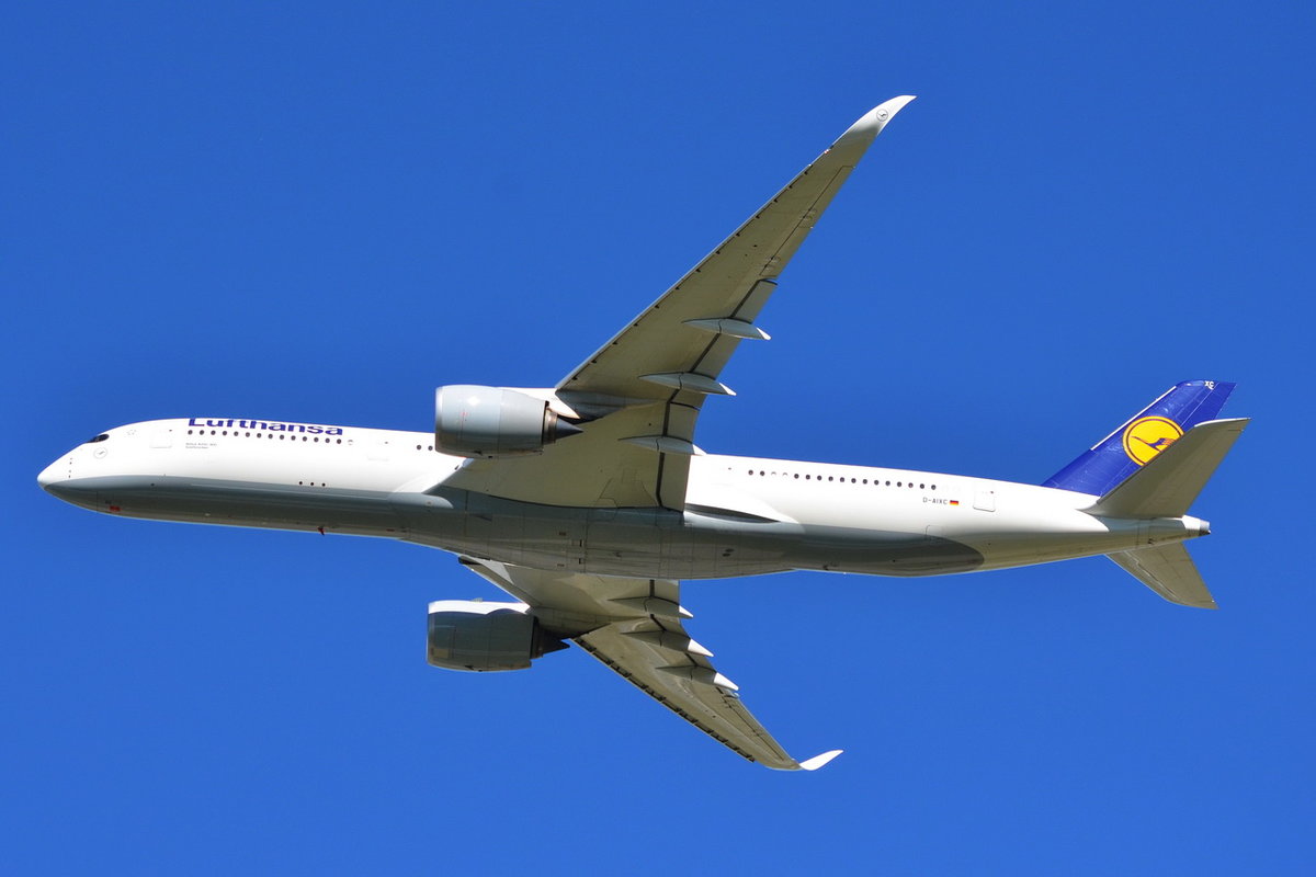 D-AIXC Lufthansa Airbus A350-941  Saarbrücken   , MUC , 05.10.2017
