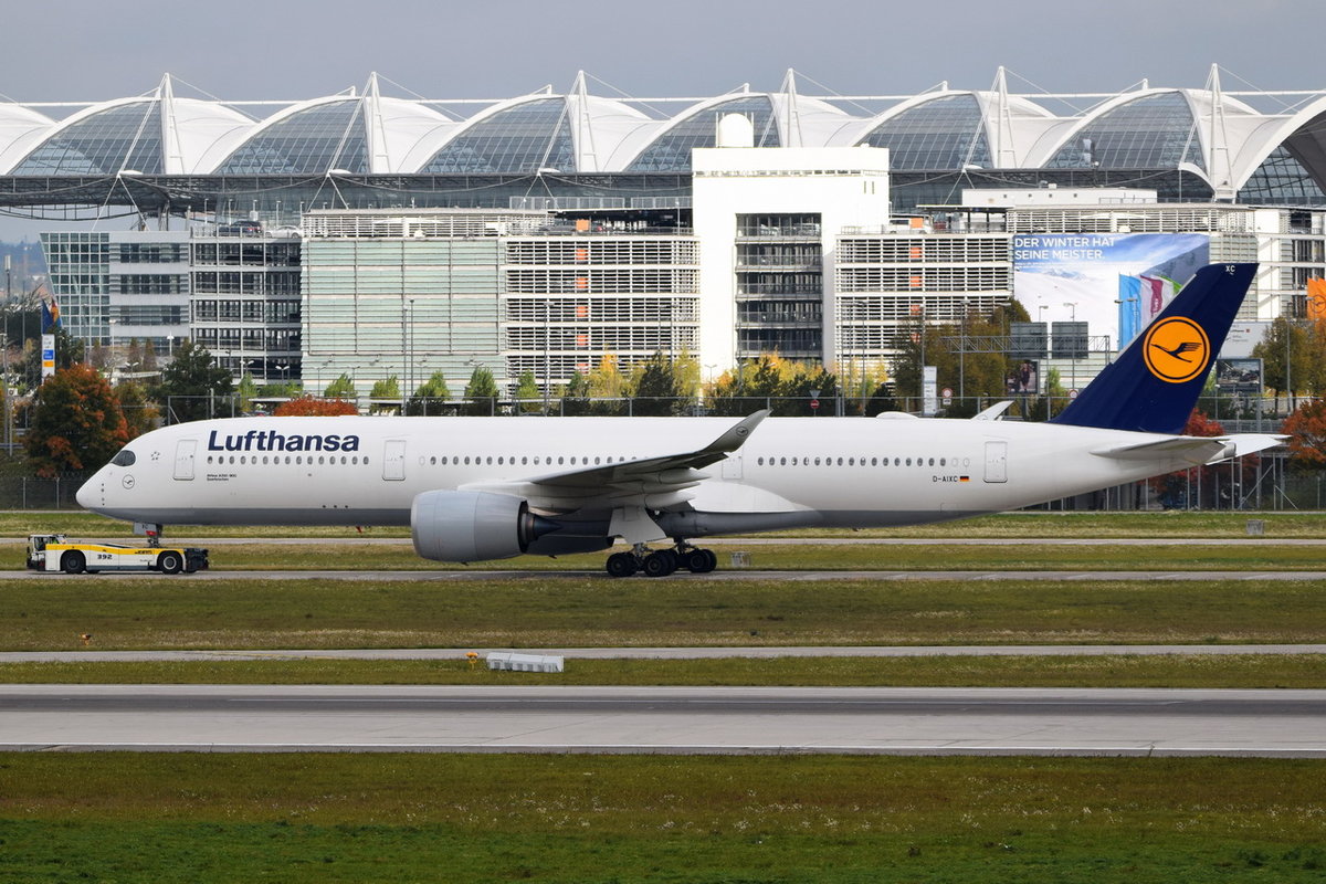 D-AIXC Lufthansa Airbus A350-941  Saarbrücken   , MUC , 07.10.2017