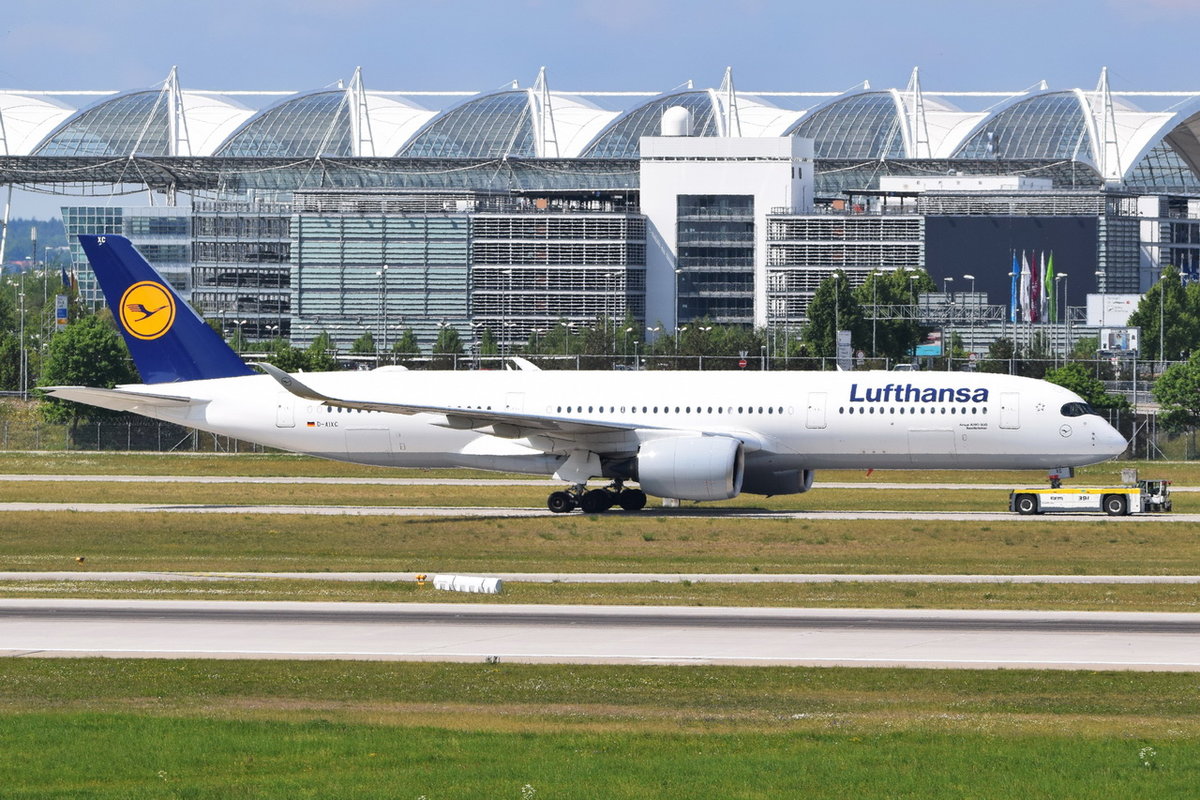 D-AIXC Lufthansa Airbus A350-941  Saarbrücken   , MUC , 12.05.2018