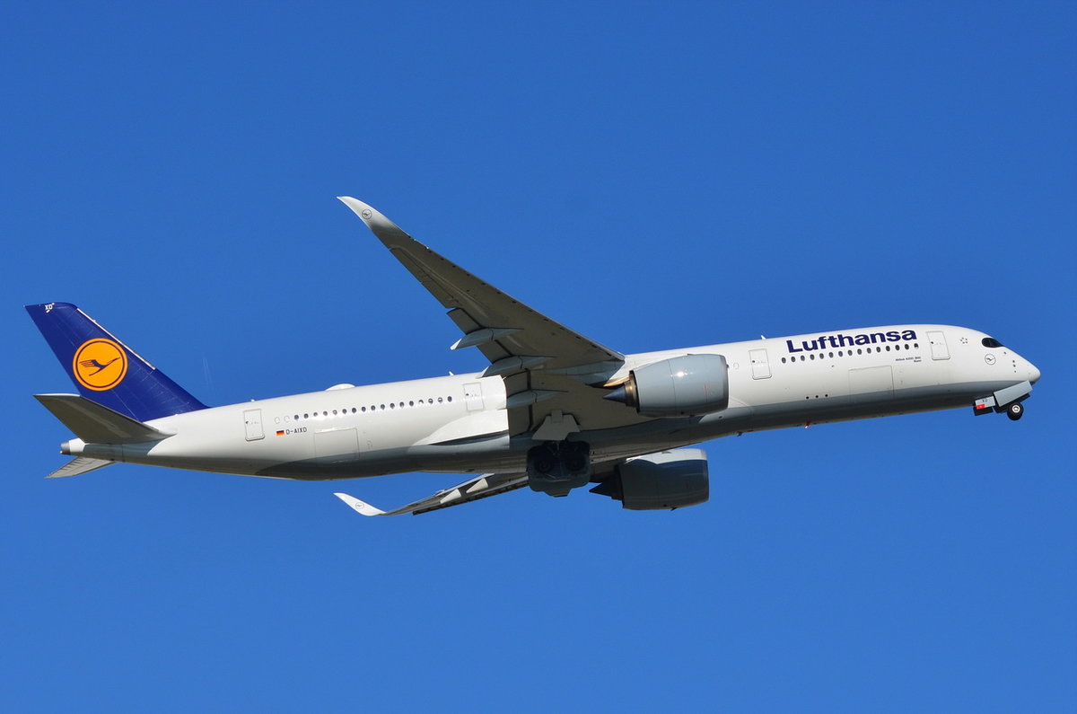 D-AIXD Lufthansa Airbus A350-941  Bonn   , MUC , 14.10.2018