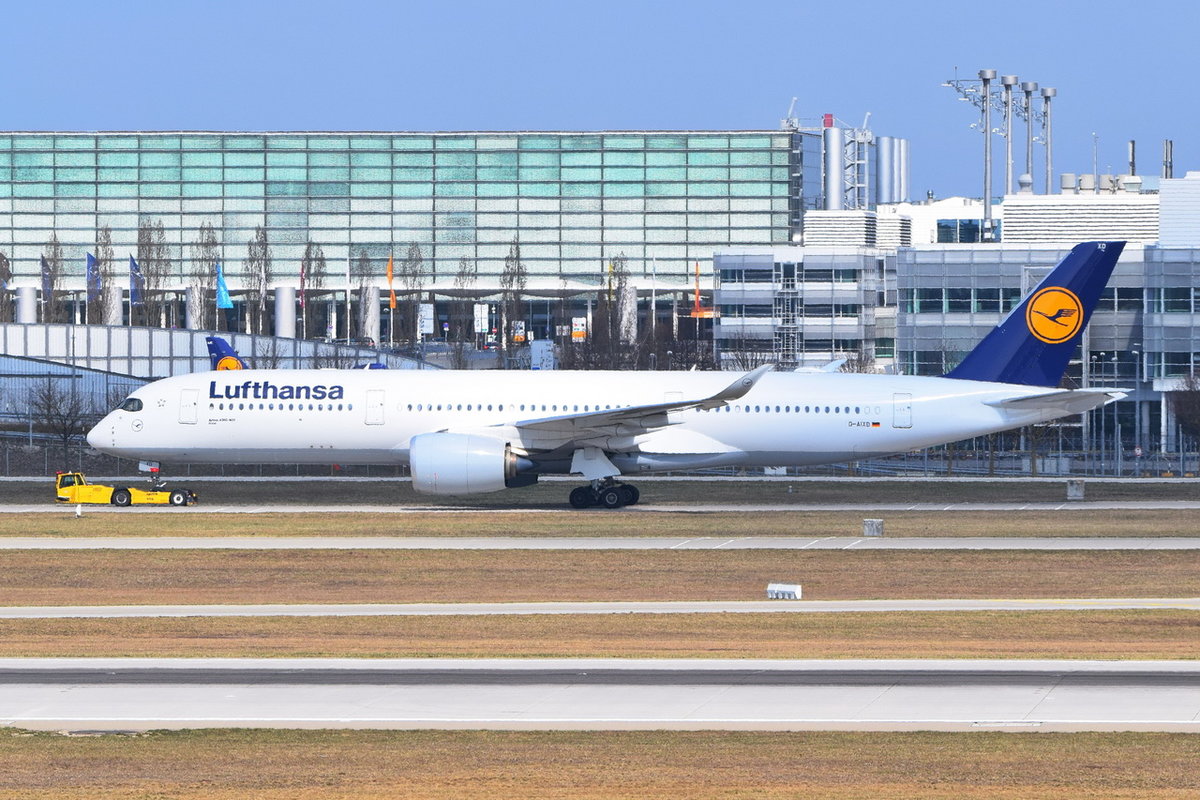 D-AIXD Lufthansa Airbus A350-941  Bonn  , MUC , 29.03.2019