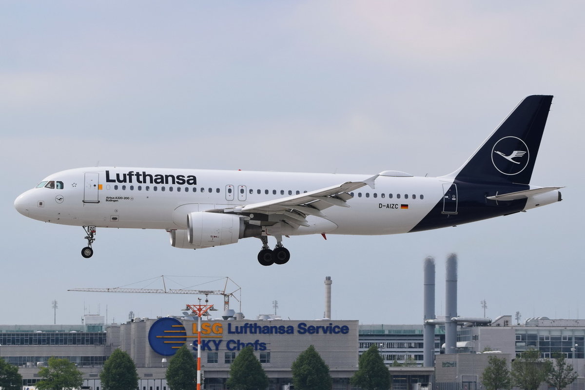D-AIZC Lufthansa Airbus A320-214  Büdingen   , MUC , 20.05.2018