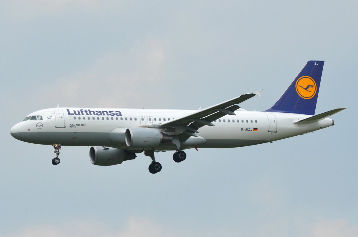 D-AIZJ Lufthansa Airbus A320-214  Herford   , MUC , 02.06.2017