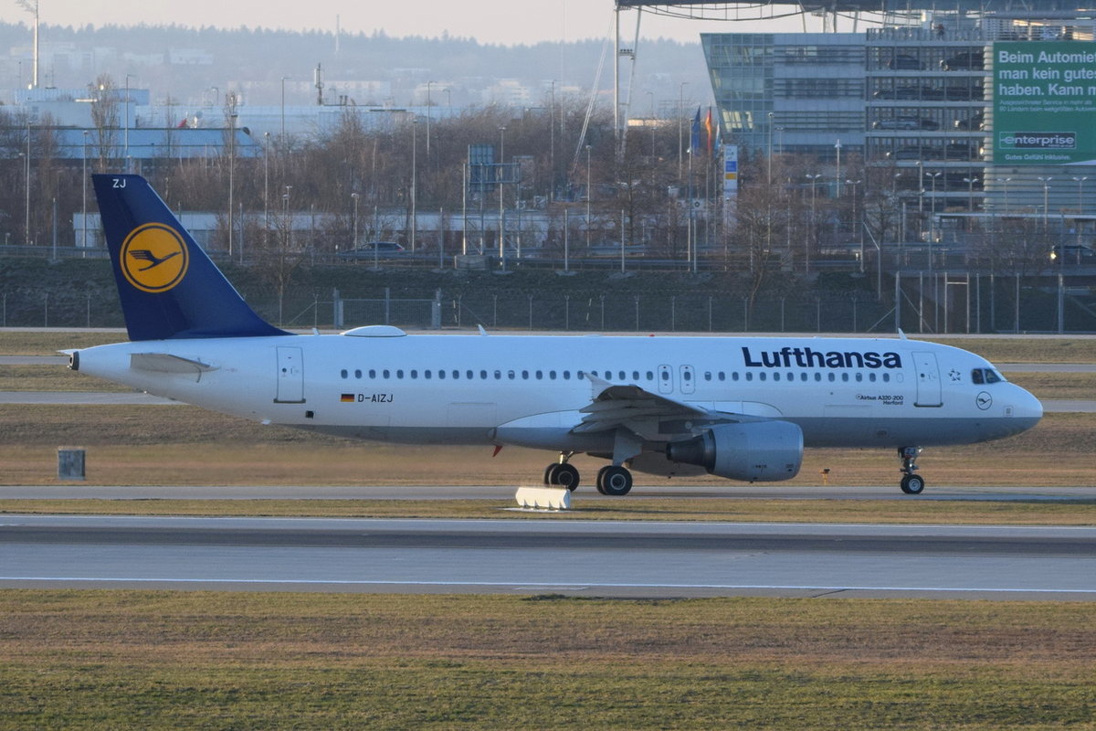 D-AIZJ Lufthansa Airbus A320-214  Herford  , 29.03.2019 , MUC