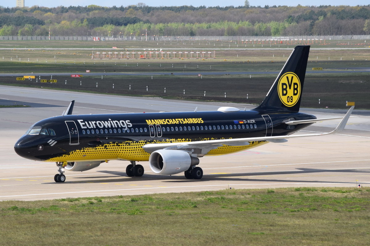 D-AIZR Eurowings Airbus A320-214(WL)  , TXL  26.04.2017