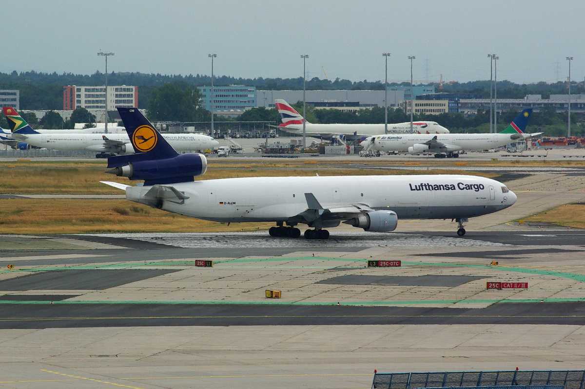 D-ALCM Lufthansa Cargo McDonnell Douglas MD-11F        08.08.2013

Flughafen Frankfurt