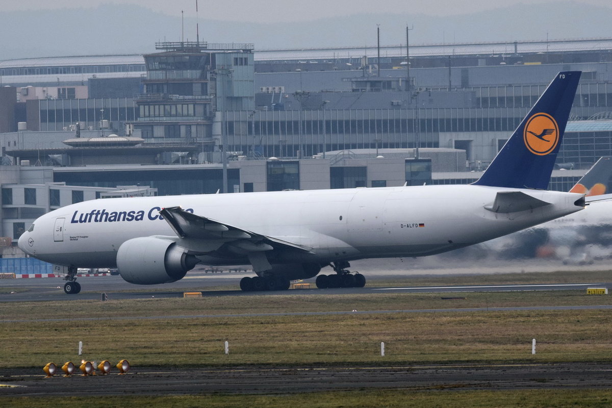 D-ALFD Lufthansa Cargo Boeing 777-FBT  Olá Brazil   , FRA , 06.12.2017