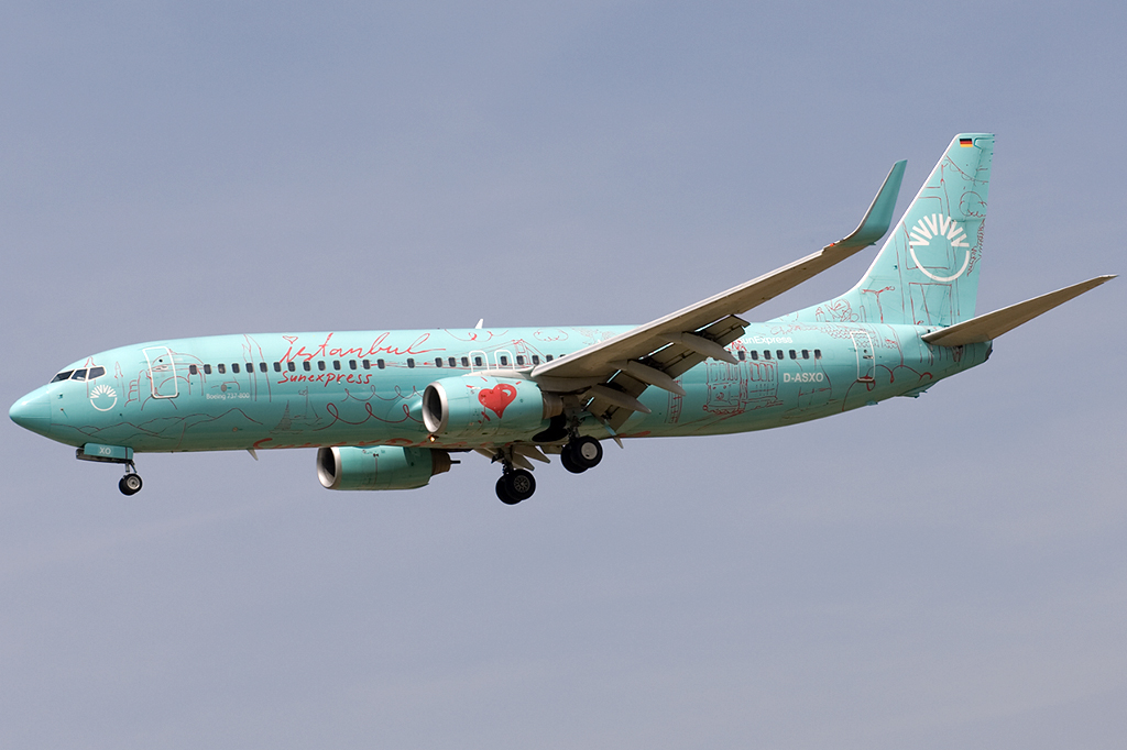 D-ASXO Boeing 737-8HX 27.07.2014