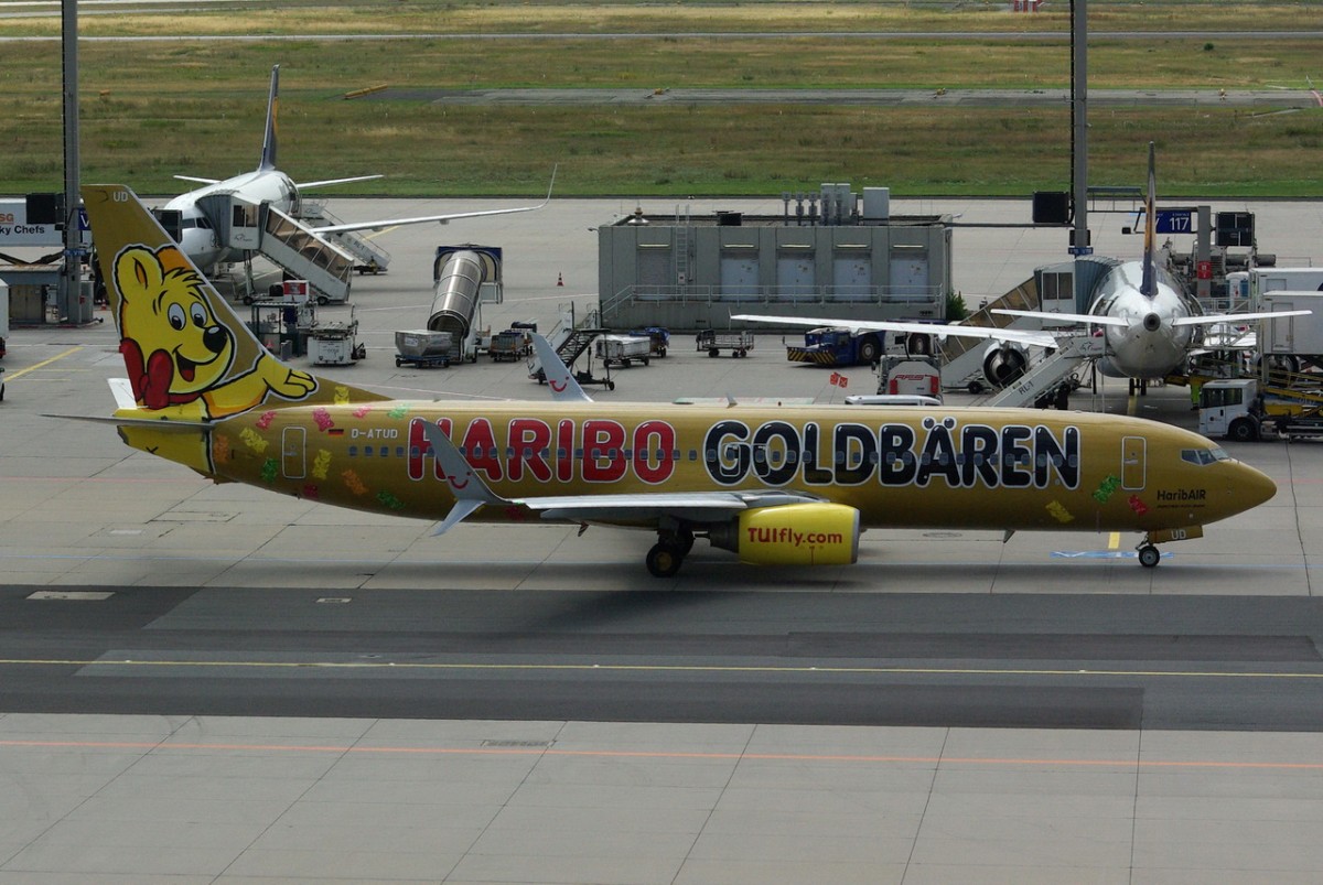 D-ATUD TUIfly Boeing 737-8K5 (WL)  zum Start am 16.07.2014 in Frankfurt