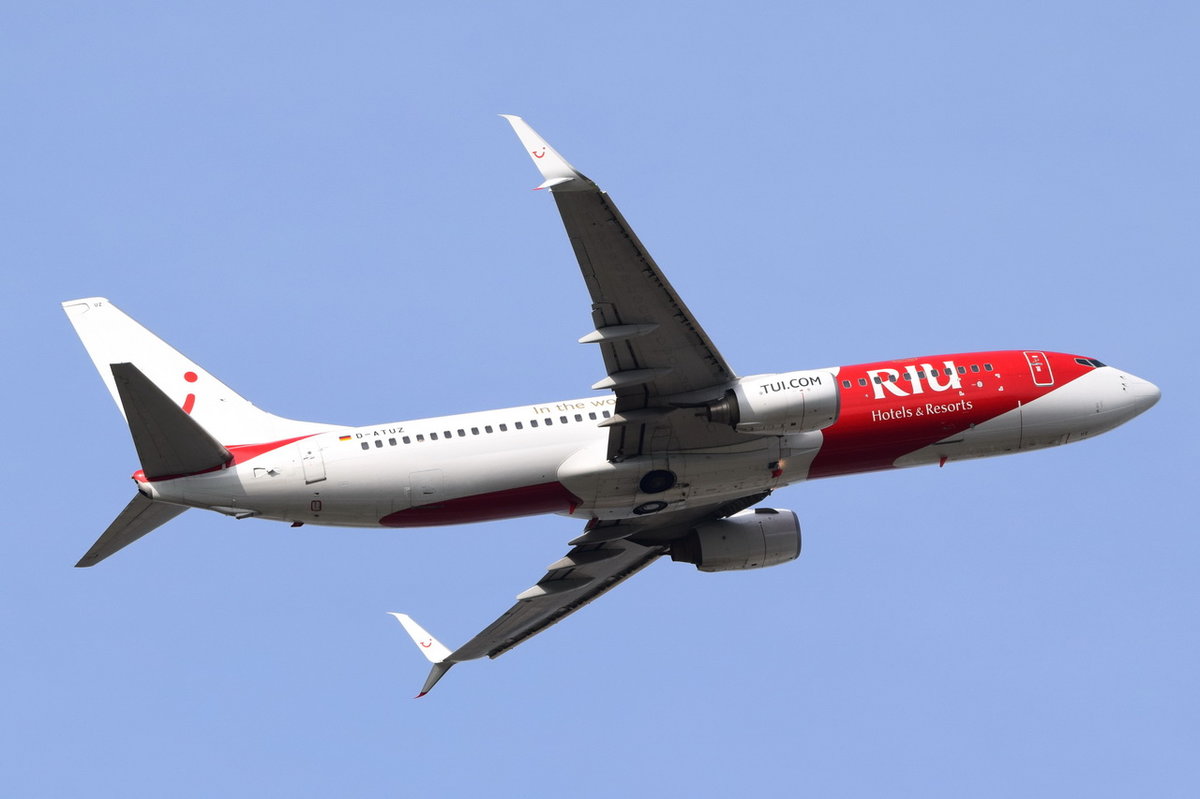 D-ATUZ TUIfly Boeing 737-8K5(WL)  , MUC , 13.10.2016