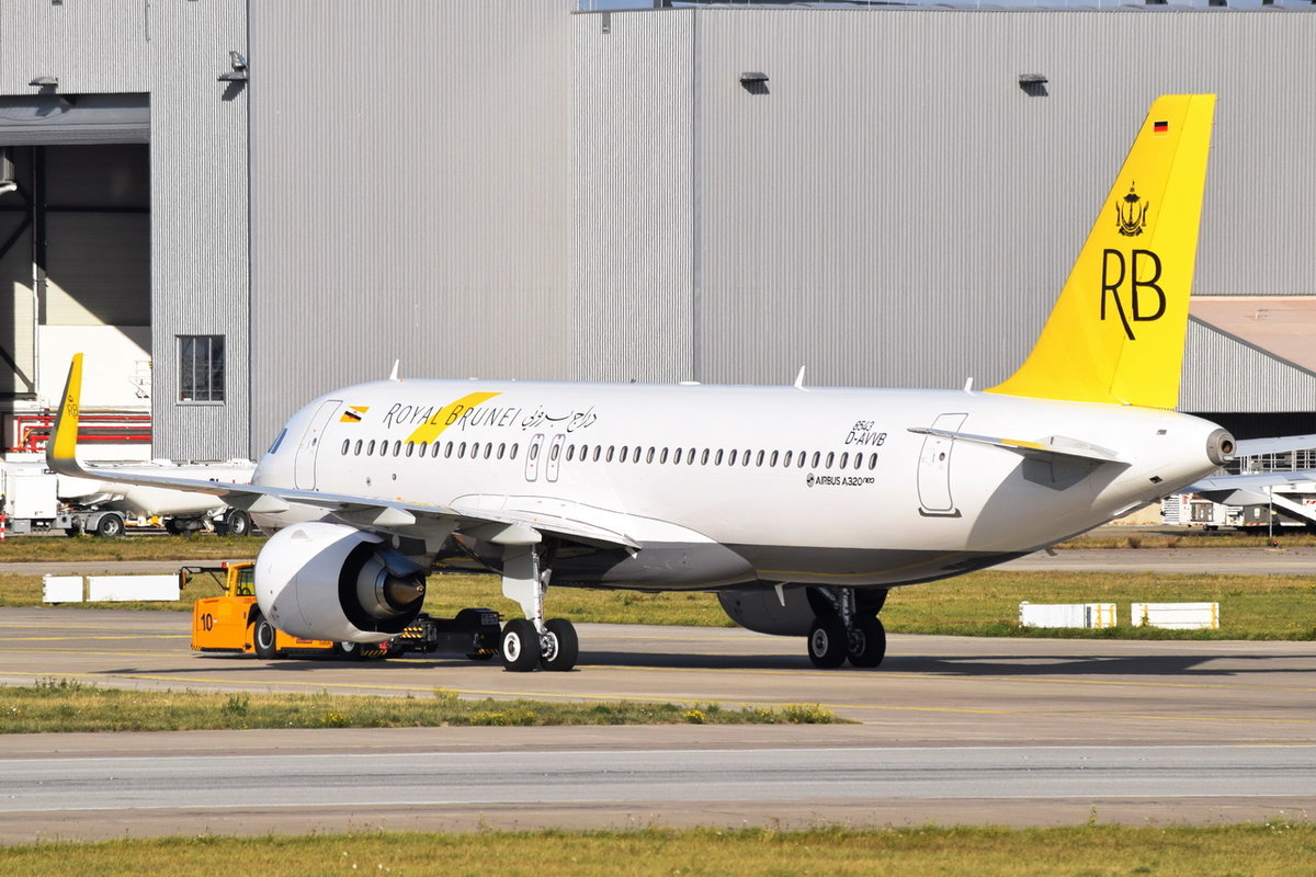 D-AVVB  Royal Brunei Airlines Airbus A320-251N,  V8-RBF ,(MSN 8543) , XFW , 02.11.2018