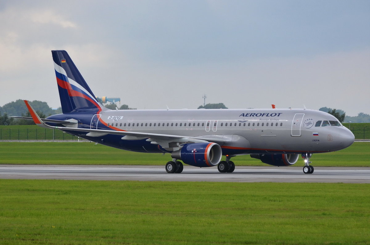 D-AVVU Aeroflot - Russian Airlines  Airbus A320-214(WL) , VP-BLO , MSN 7863   , XFW , 06.09.2017