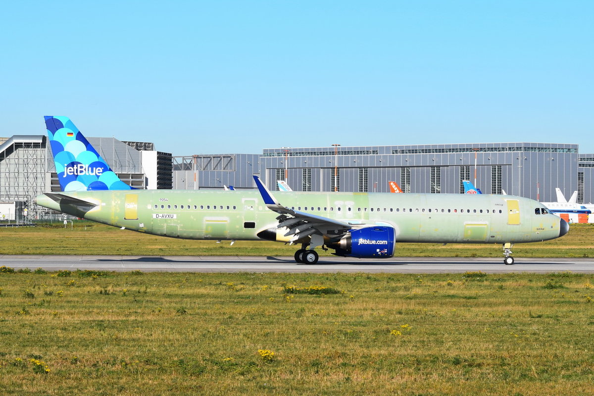 D-AVXU JetBlue Airways Airbus A321-271NX , N2029J , (MSN 9054) , XFW , 29.10.2019