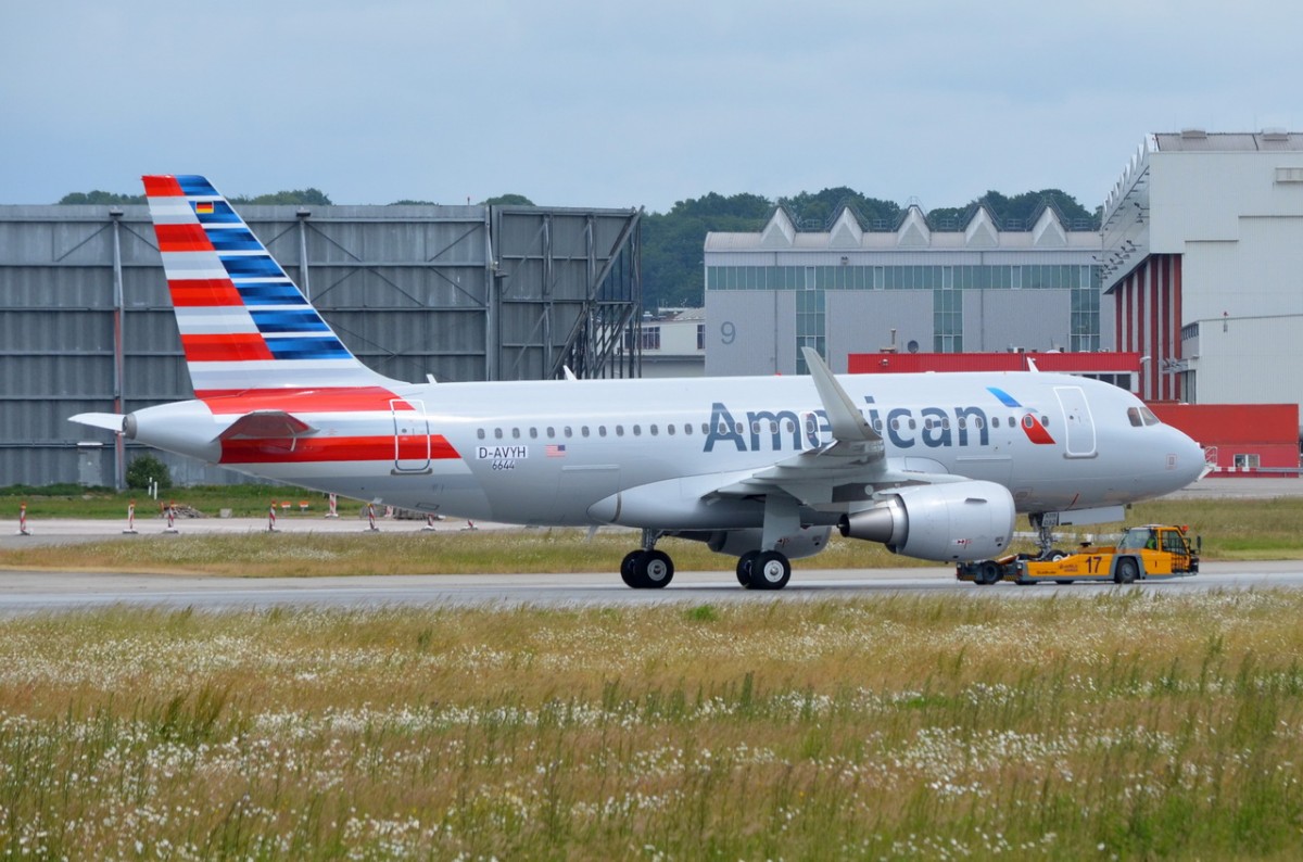 D-AVYH  American Airlines Airbus A319-100 ,  N4032T , 6644 am 18.06.2015 in H.-Finkenwerder