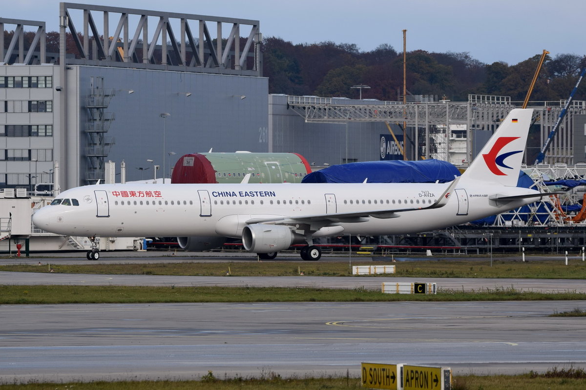 D-AVZA  China Eastern Airlines  Airbus A321-211(WL) , c/n 7413 , B-8615  , XFW  , 07.11.2016
