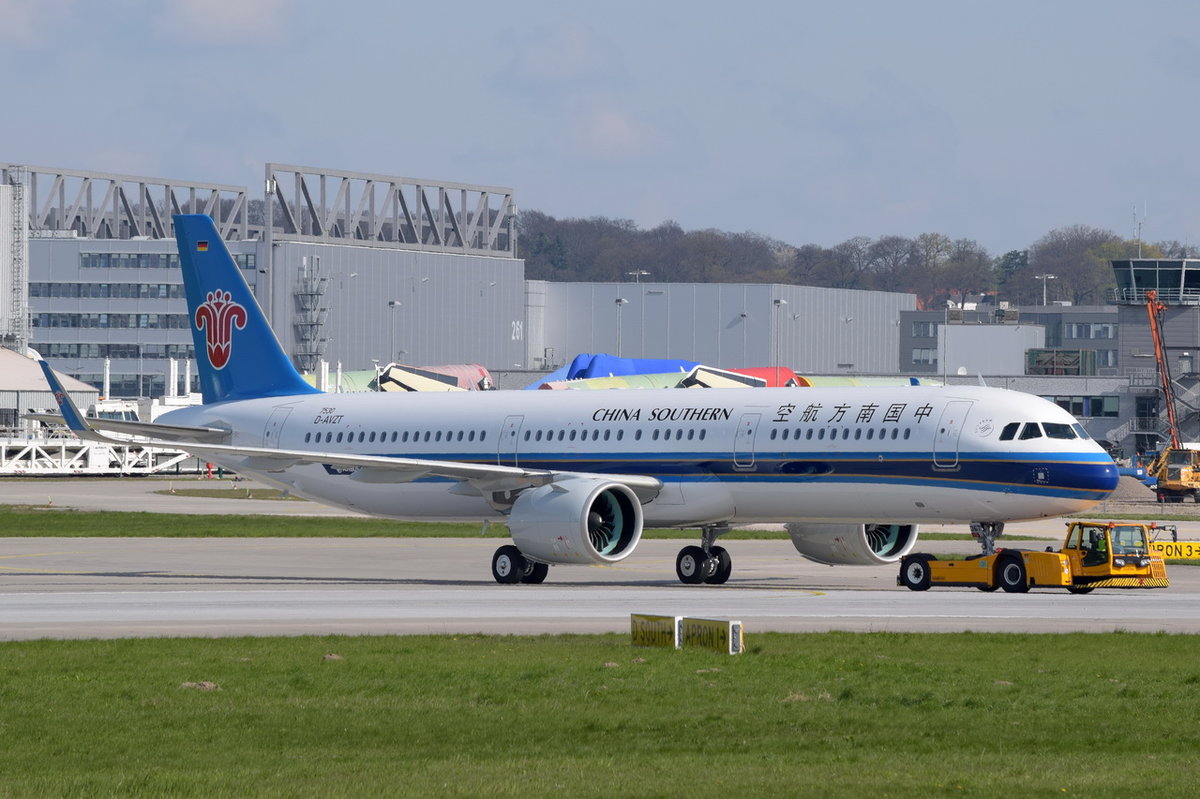 D-AVZT China Southern Airlines  Airbus A321-271N(WL)   B-8367  MSN 7530  , XFW , 20.04.2017