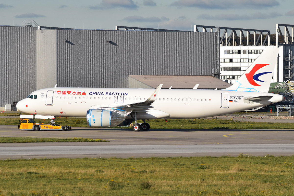 D-AXAH China Eastern Airlines Airbus A320-251N  , B-30CY , (MSN 9261) , XFW , 30.10.2019