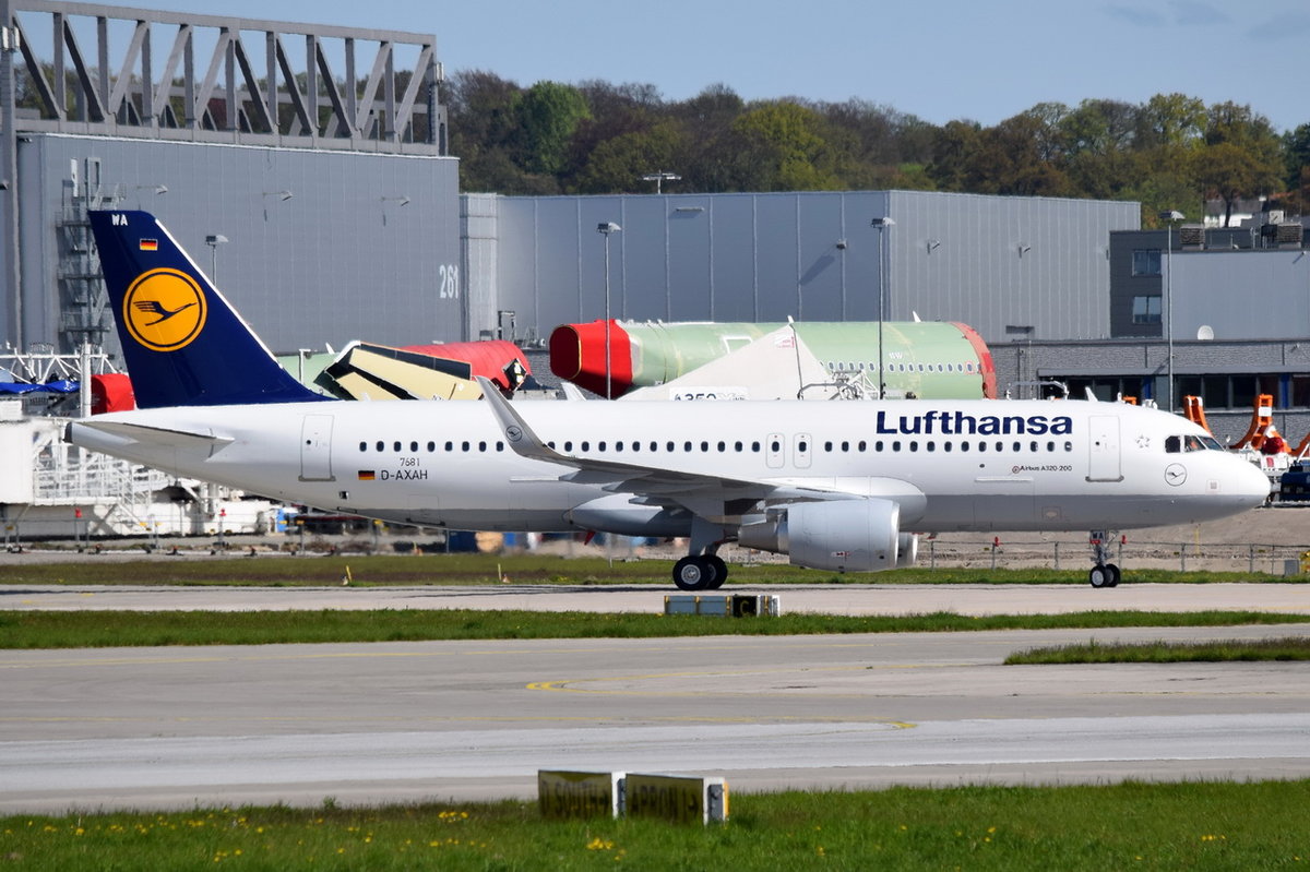 D-AXAH Lufthansa Airbus A320-214(WL) , D-AIWA , 7681 , XFW , 09.05.2017