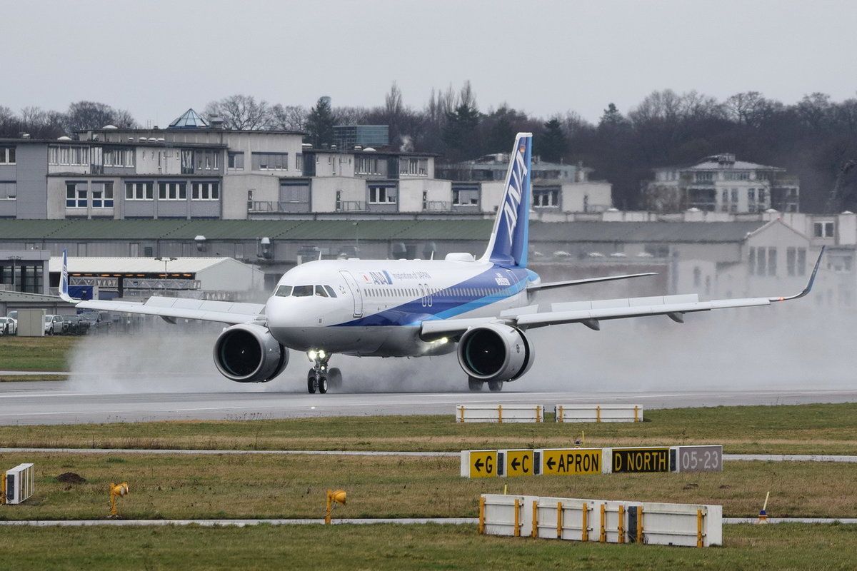D-AXAU  All Nippon Airways  Airbus A320-271N ,JA218A , MSN 8741 , 11.03.2019 , XFW