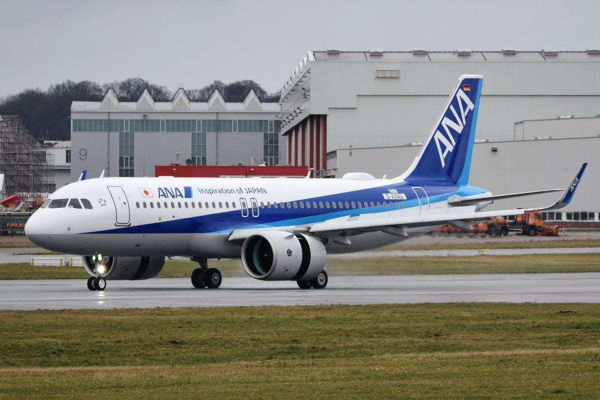 D-AXAU  All Nippon Airways  Airbus A320-271N ,JA218A , MSN 8741 , 11.03.2019 , XFW