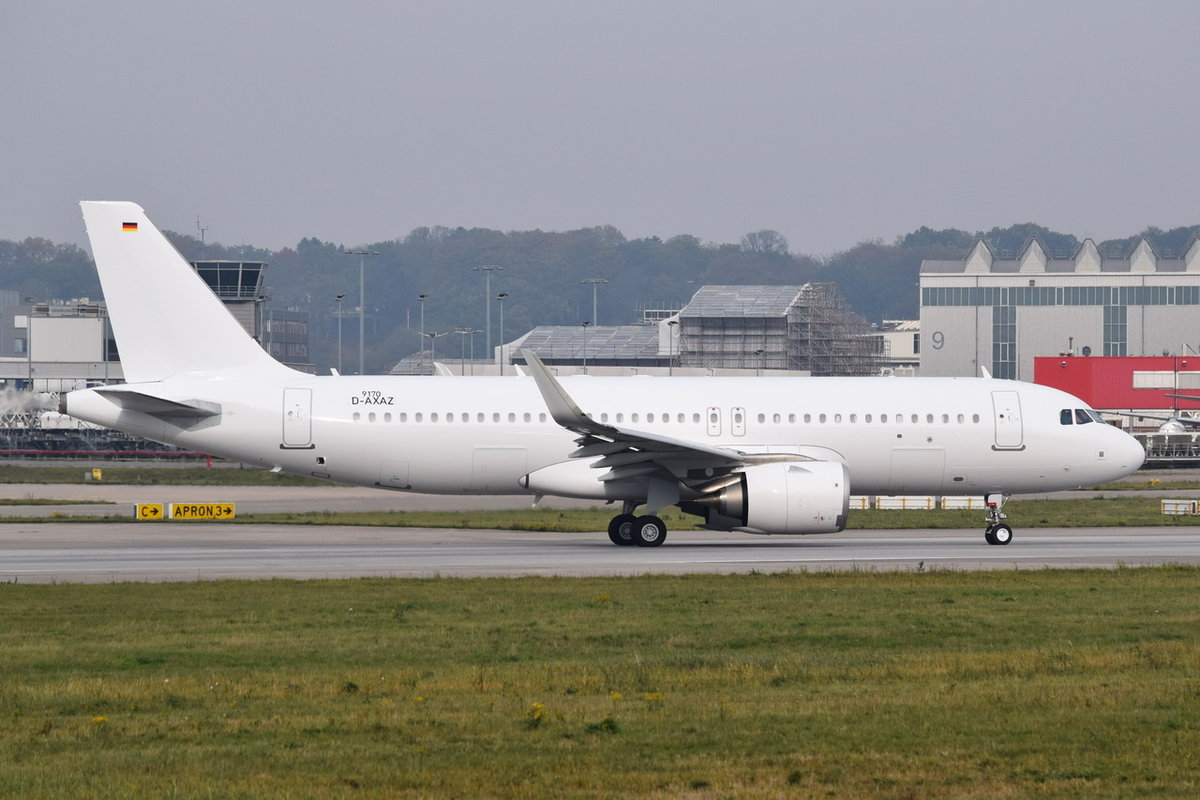 D-AXAZ Vistara Airbus A320-251N ,  VT-TNM ,  (MSN 9170) , 01.11.2019 , XFW