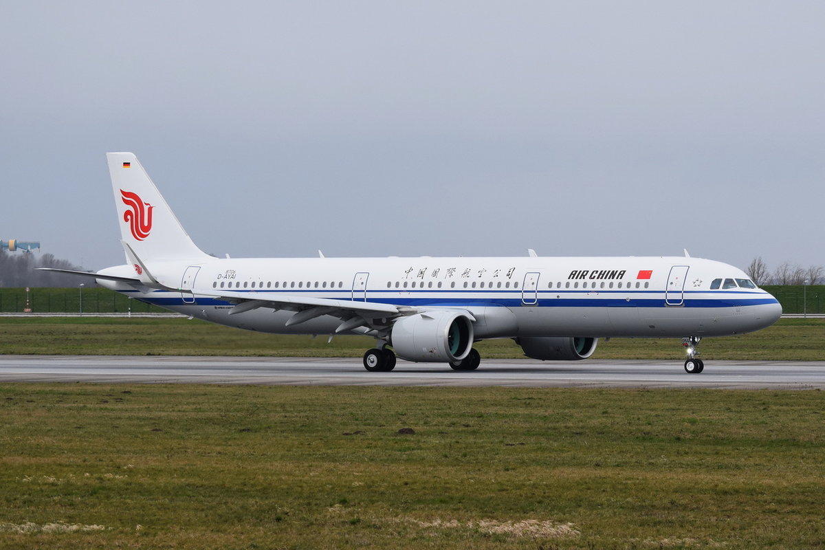 D-AYAI Air China Airbus  A321-271N , B-305G , MSN 8706 , XFW , 12.03.2019