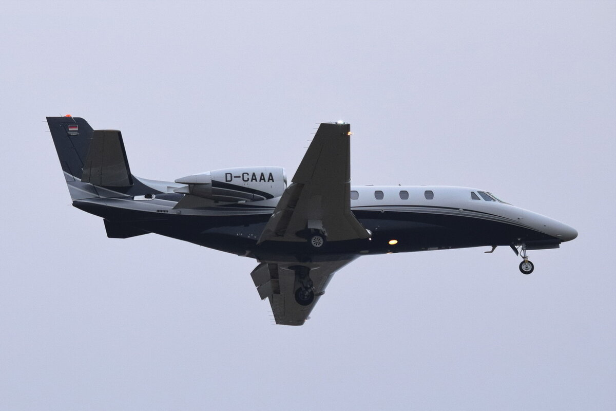 D-CAAA , DC Aviation , Cessna 560XL Citation XLS+ ,  Berlin-Brandenburg  Willy Brandt  , BER ,16.11. 2021 
