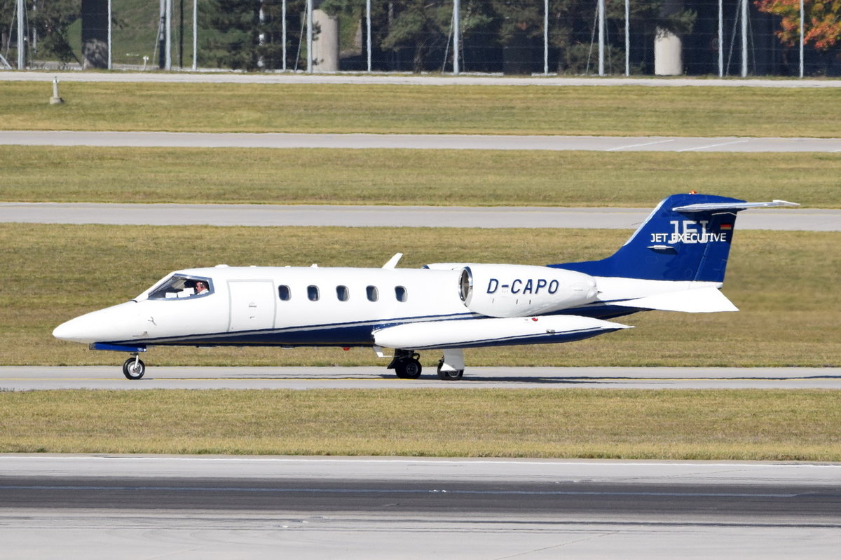 D-CAPO Private Learjet 35A   , MUC , 15.10.2016