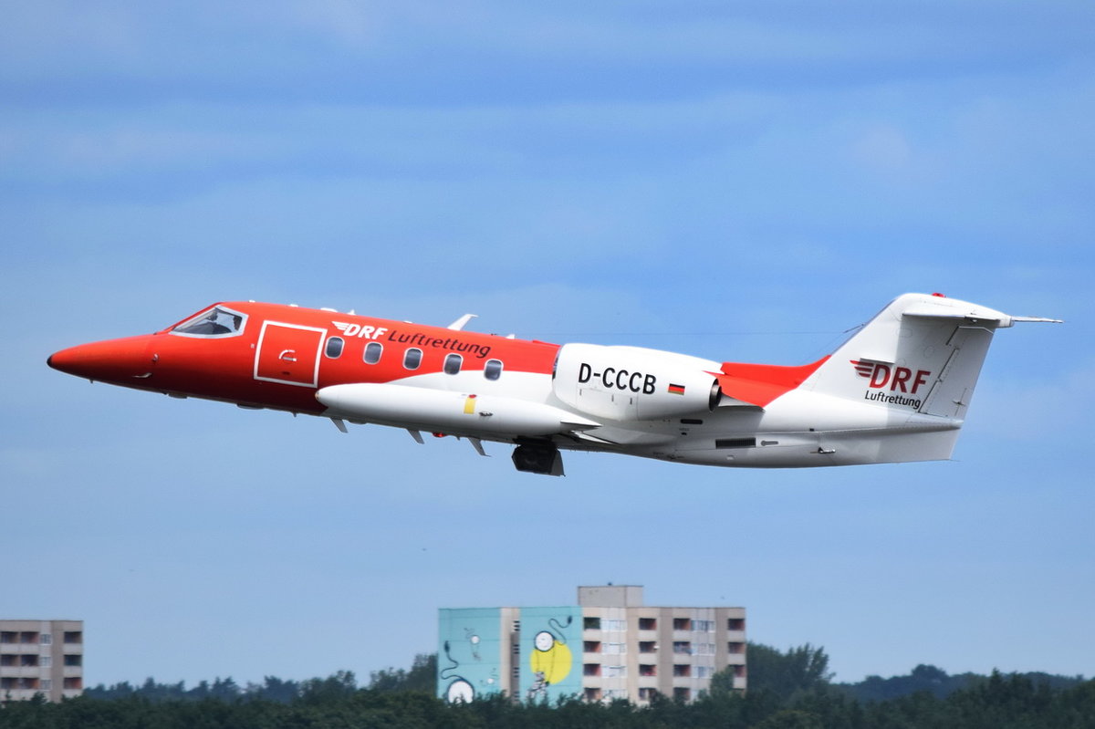 D-CCCB DRF Luftrettung (German Air Rescue) Learjet 35A   , TXL , 13.07.2017