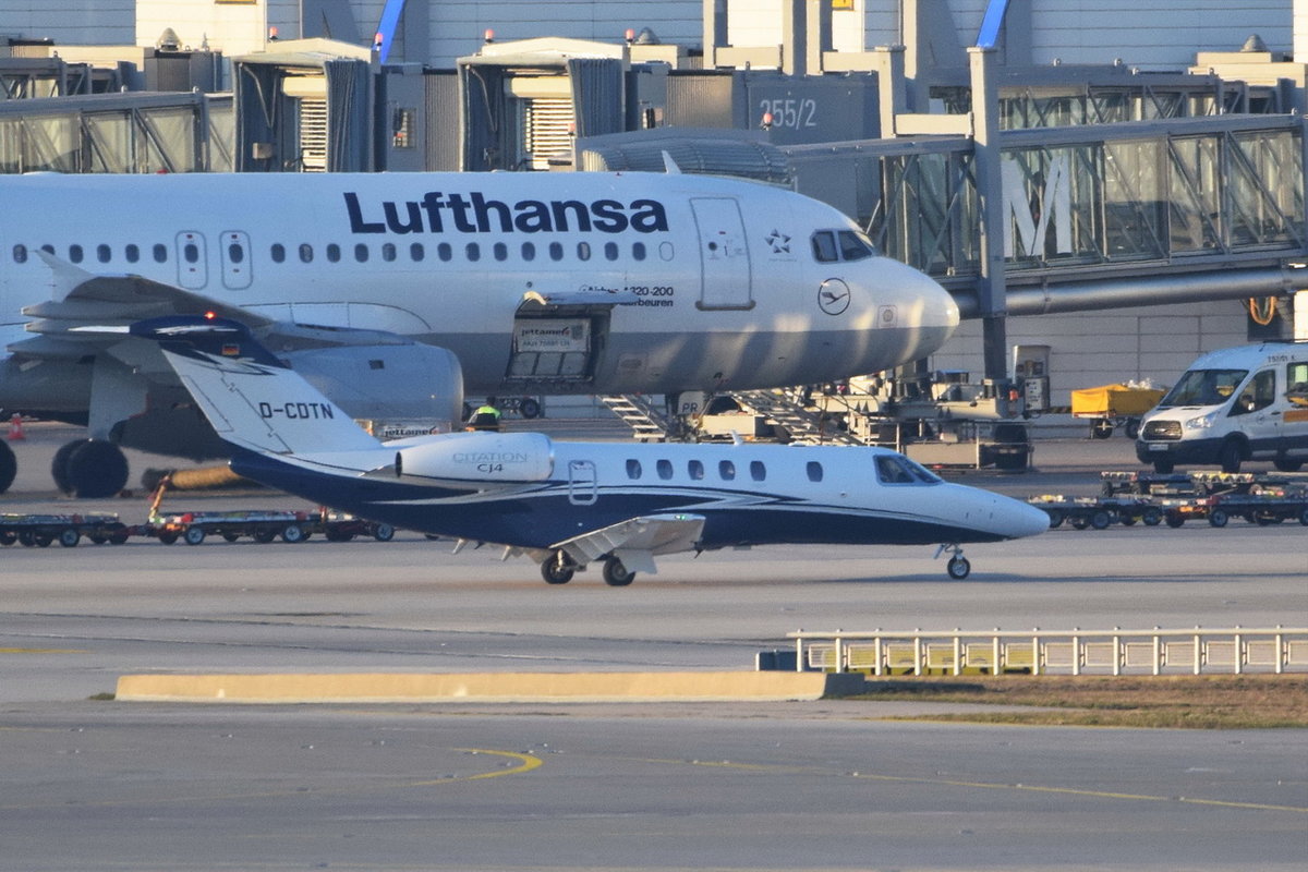 D-CDTN Private Cessna 525C CitationJet CJ4 , MUC , 29.03.2019