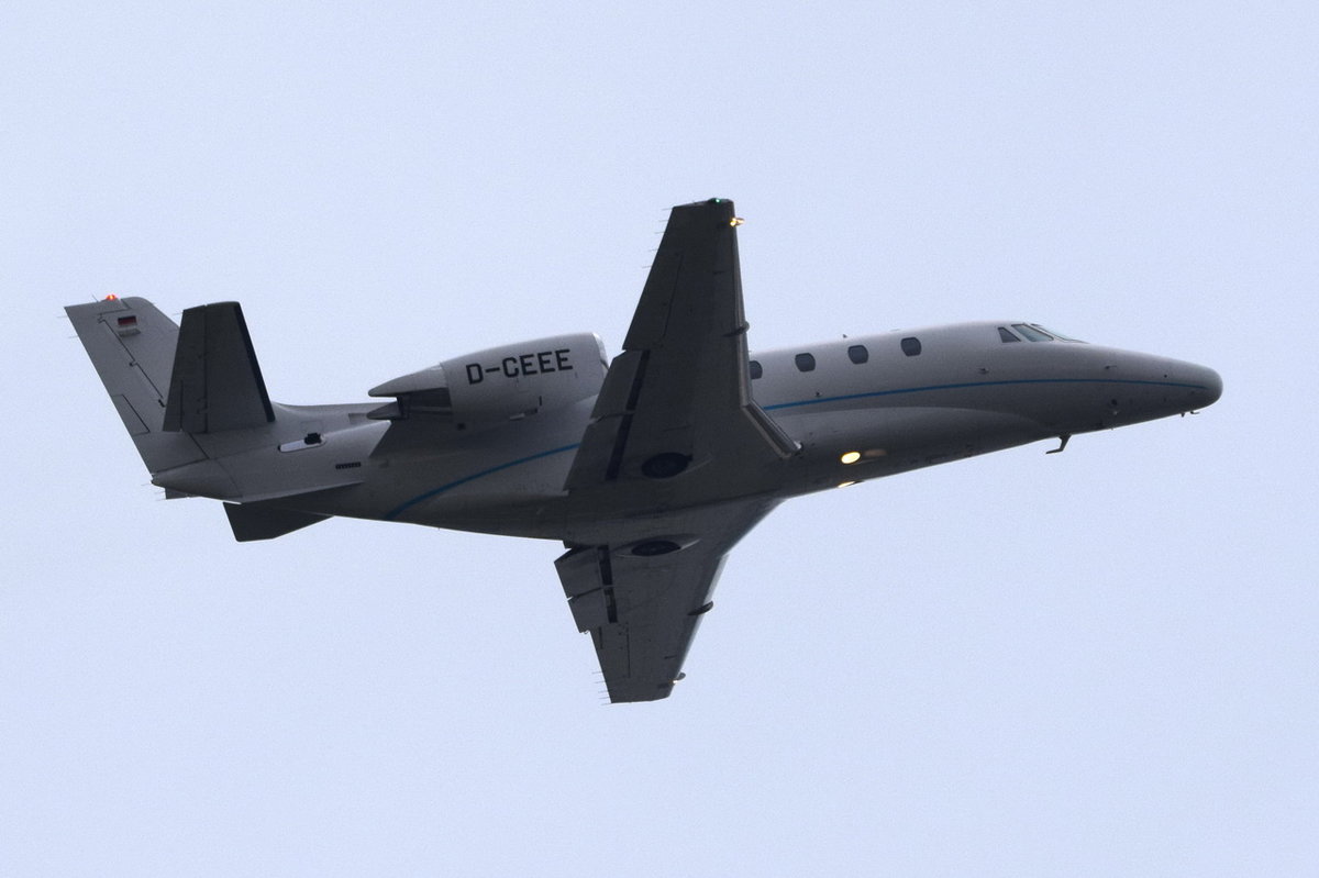 D-CEEE Private Cessna 560XL Citation XLS  gestartet am 12.10.2016 in München