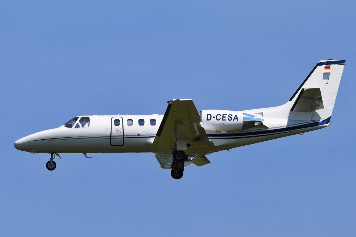 D-CESA Private Cessna 550B Citation Bravo   , MUC , 22.06.2017
