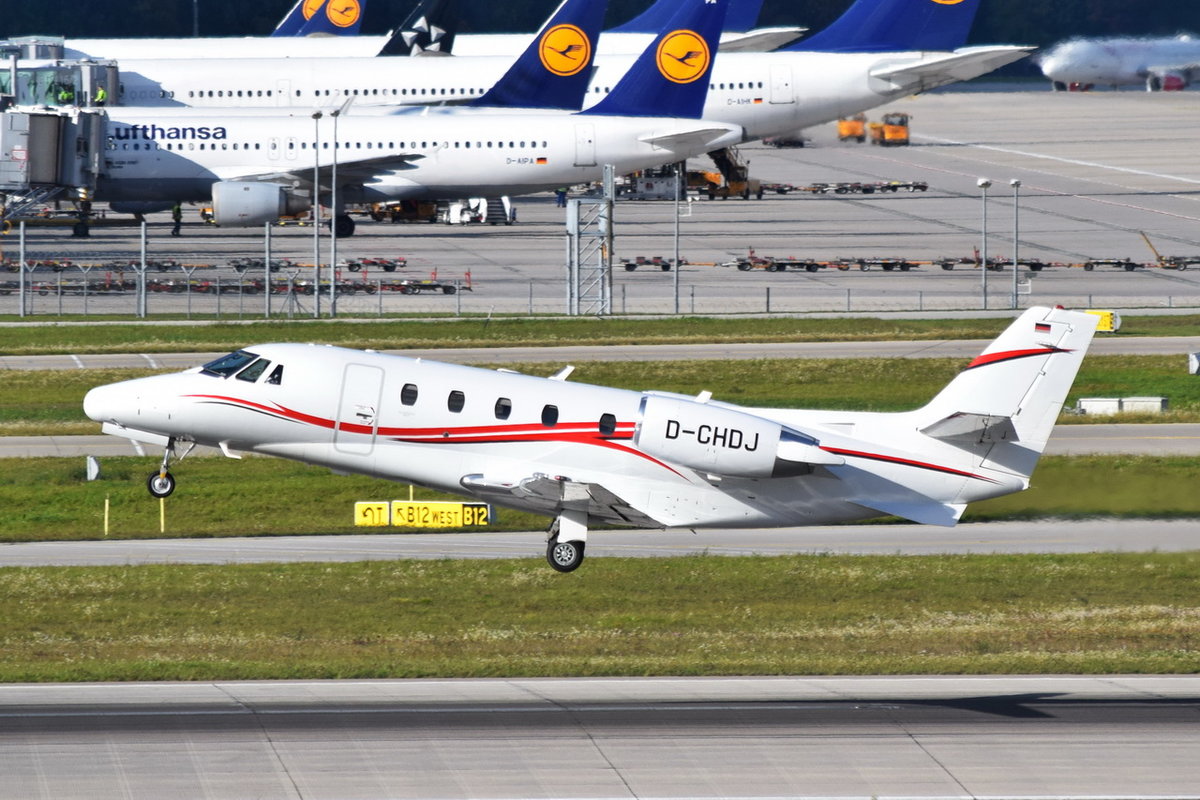 D-CHDJ Private Cessna 560XL Citation XLS   , MUC , 03.10.2017
