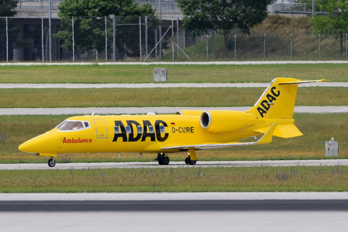 D-CURE Aero-Dienst - ADAC Luftrettung Learjet 60XR   , MUC , 17.06.2017