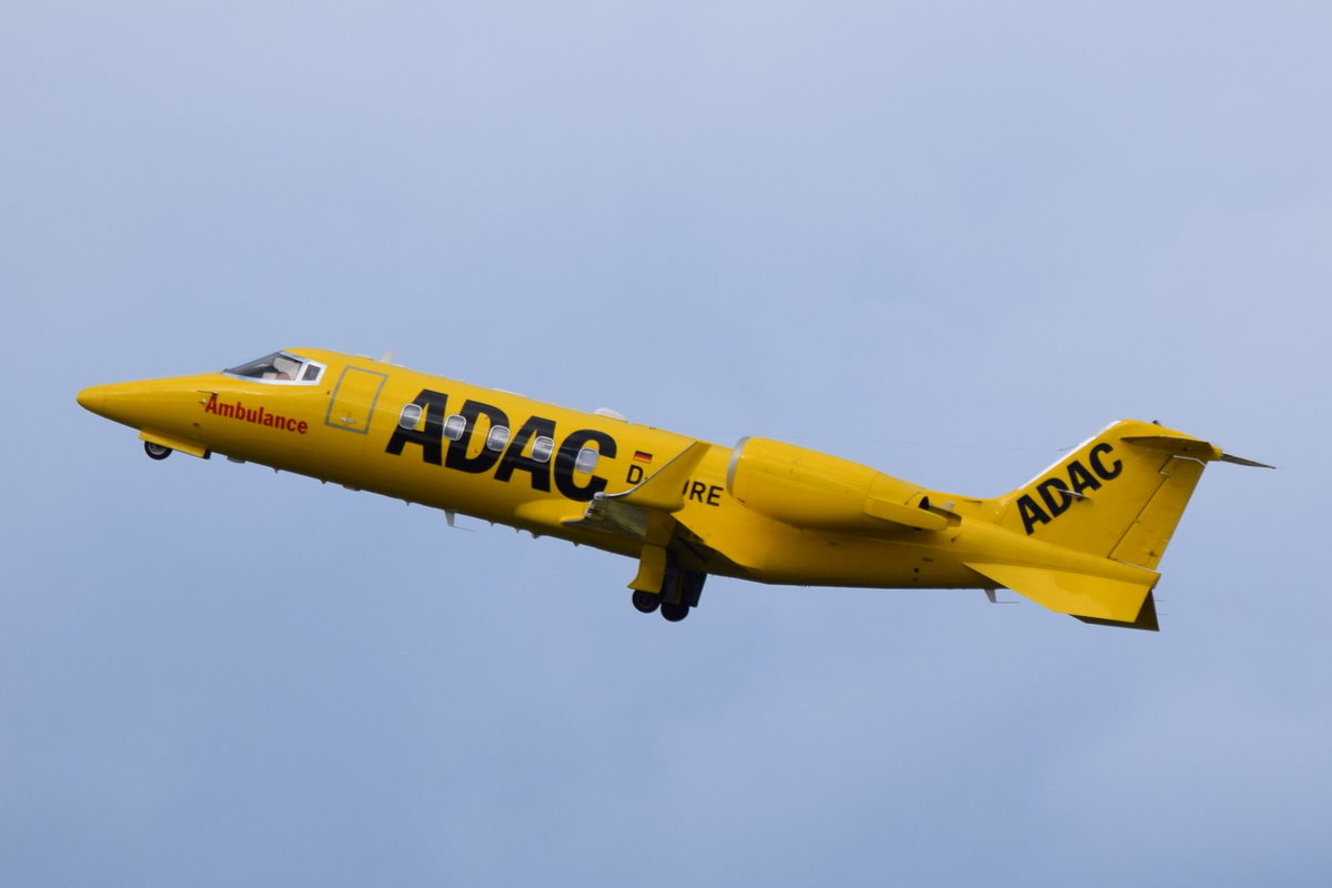 D-CURE Aero-Dienst - ADAC Luftrettung Learjet 60XR  , TXL , 20.09.2017