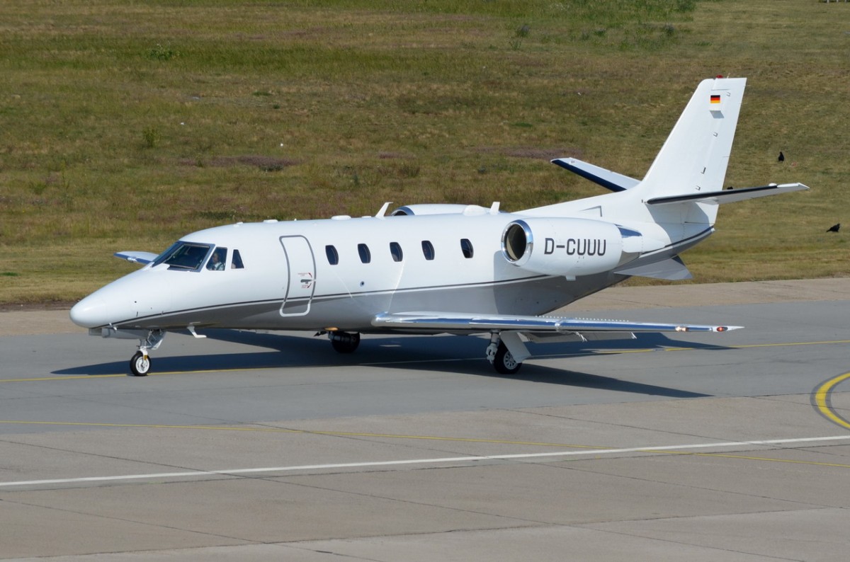 D-CUUU Windrose Air Cessna 525B CitationJet CJ3     gelandet am 04.09.2014 in Tegel
