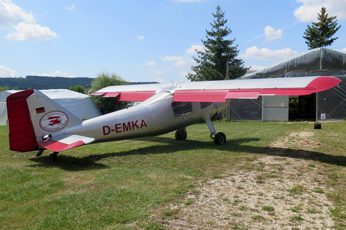D-EMKA, Dornier, Do-27 B-1, 04.08.2019, EDTS, Schwenningen, Germany