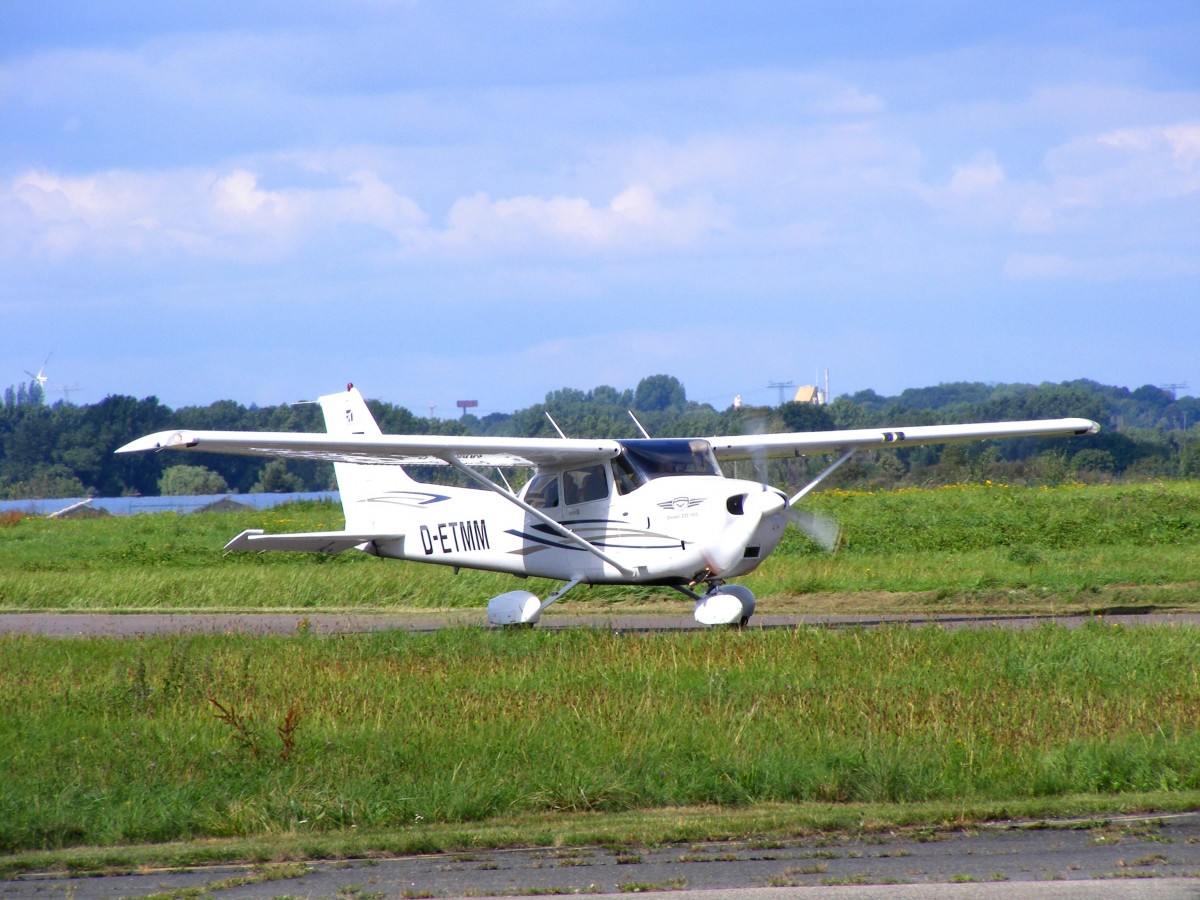 D-ETMM, Cessna 172S Skyhawk, Flughafen Leipzig-Altenburg (EDAC), 5.9.2015