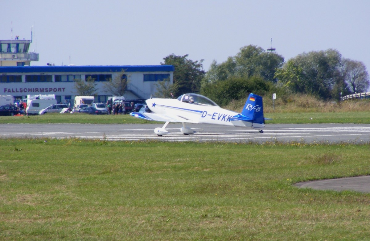 D-EVKK, Vans RV-8, Flugplatz Gera (EDAJ), 12.9.2015