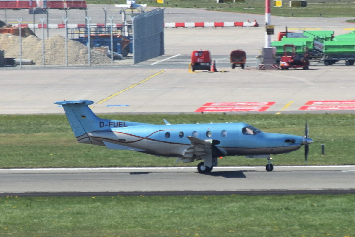 D-FUEL Swiss Business Air Pilatus PC-12/45 , HAM , 21.04.2019