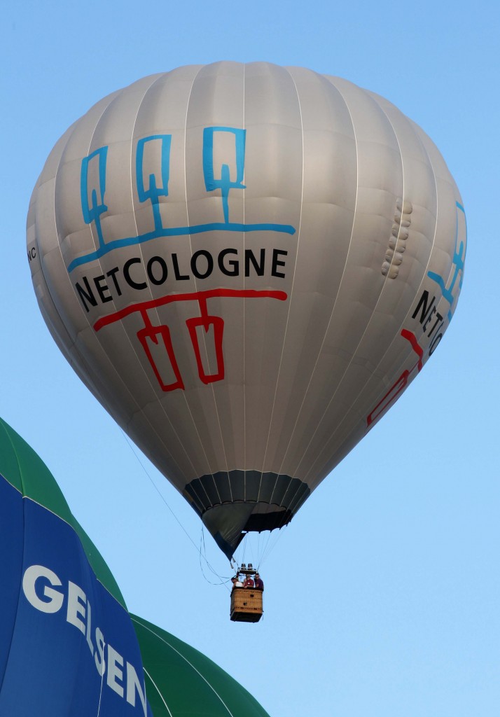D-ORONC, Kubicek, BB-45,  Net Cologne  16.08.2013, Kevelaer (19. Heiluft-Ballon-Festival), Germany 