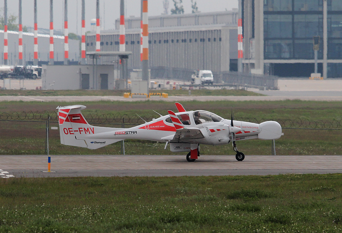 DA-42M NG Geostar, ILA Ankunft, 19.05.2014