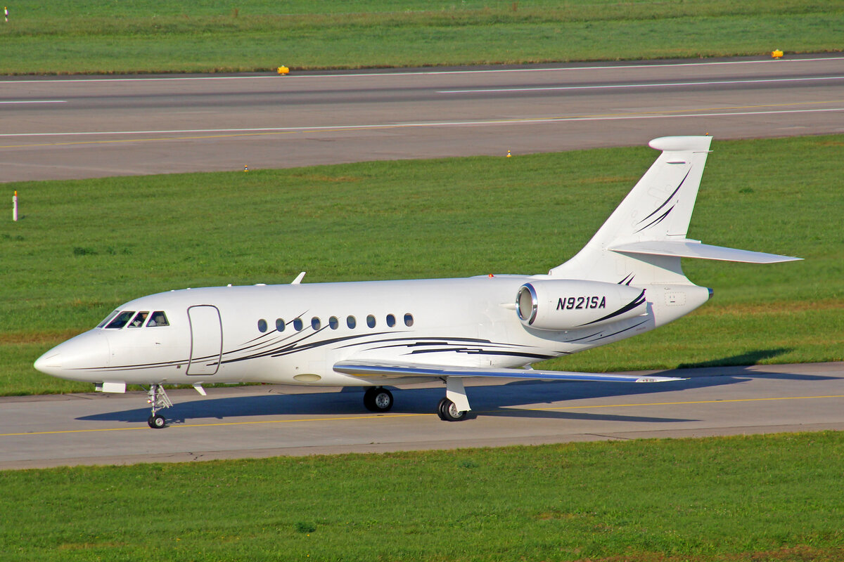 Dar Jana Group Ltd, N921SA, Dassault Falcon 2000, msn: 148, 04.September 2021, ZRH Zürich, Switzerland.