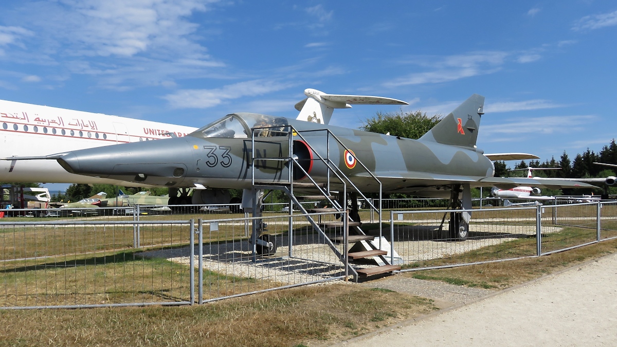 Dassault Mirage III R (1961) in der Flugausstellung Hermeskeil, 23.8.18 