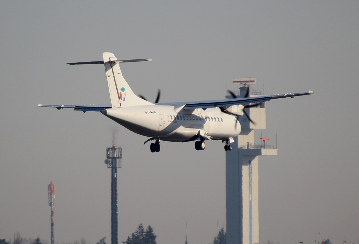 DAT, ATR-42-500. OY-RUF, BER, 10.03.2021