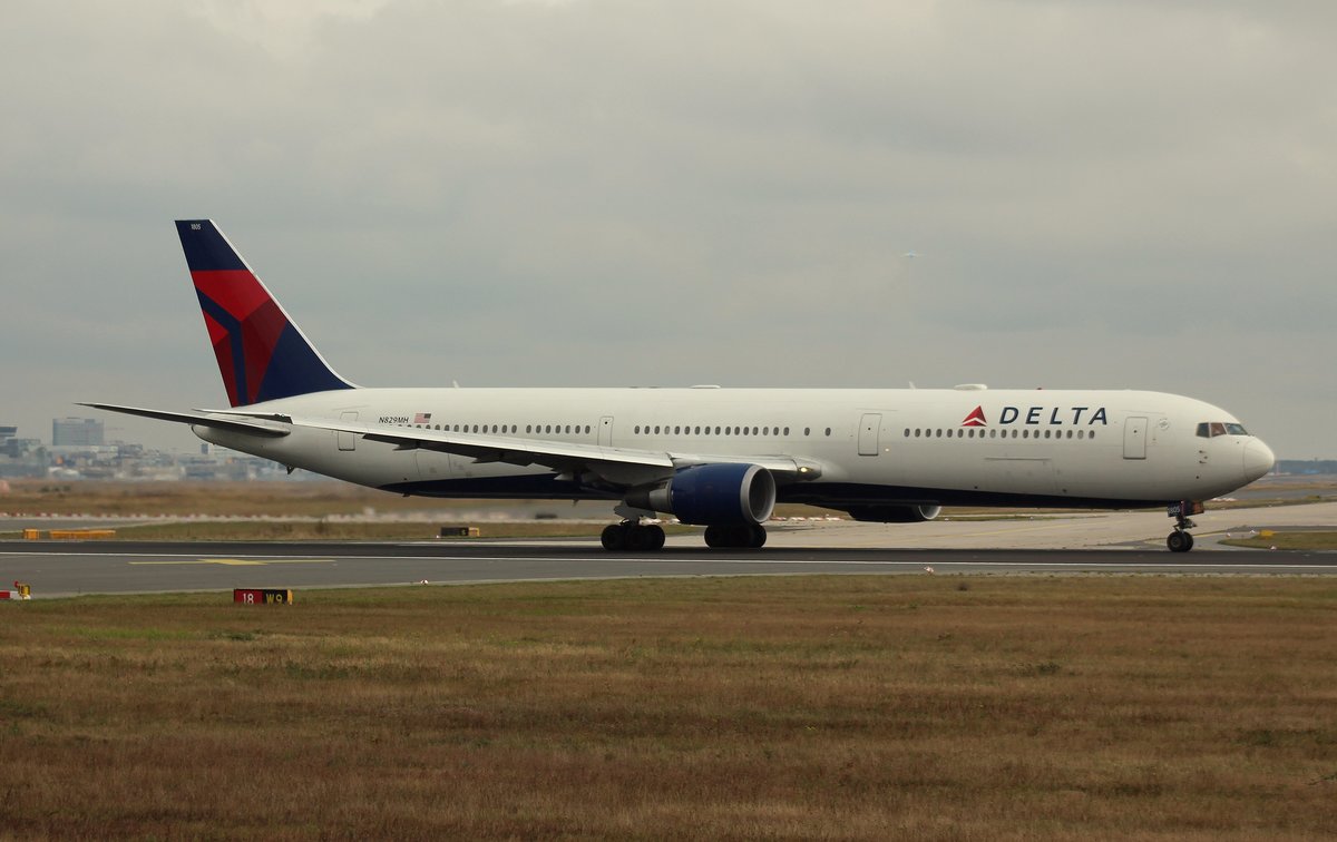 Delta Air Lines, N829MH, (c/n 29700),Boeing 767-432(ER), 09.10.2016, FRA-EDDF, Frankfurt, Germany 